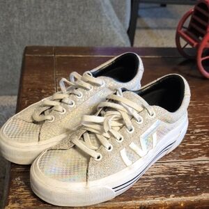 Vans Sid Ni Glory Check Irredestant Size 6 W 4.5 M